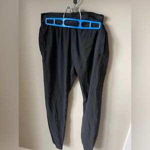 black joggers